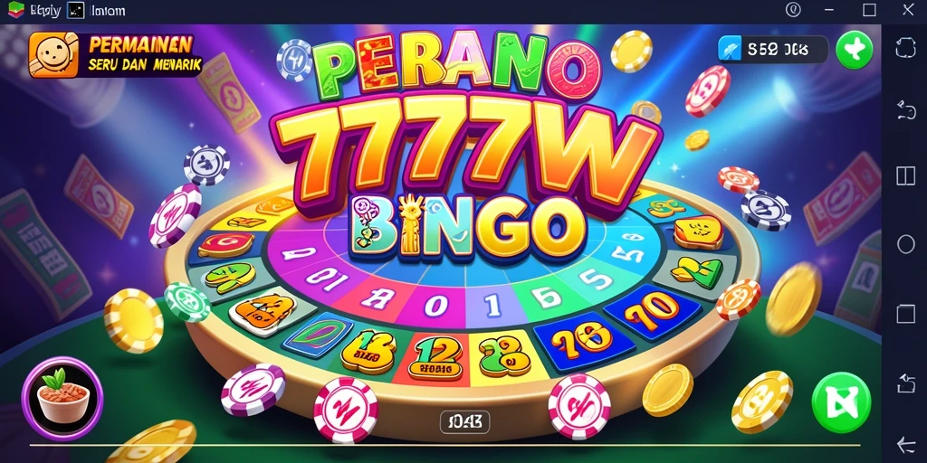 Tampilan screenshot <strong>7777W</strong> yang menampilkan gameplay Bingo yang seru.