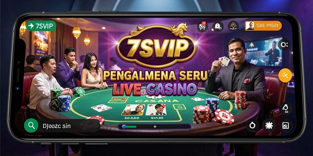 Gameplay seru dan interaktif di 7SVIP Live Casino.