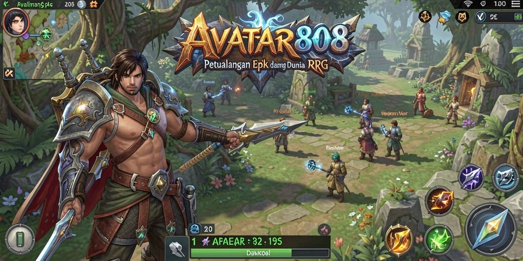 Gameplay RPG yang mendalam dan menarik di AVATAR808.