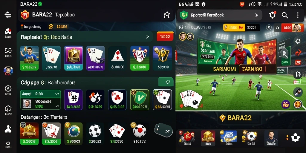 Tampilan gameplay Sportsbook yang menarik dan interaktif.
