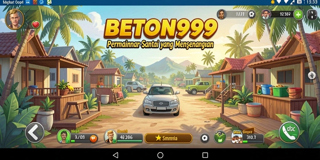 Screenshot menunjukkan gameplay ceria BETON999 yang mengasyikkan.