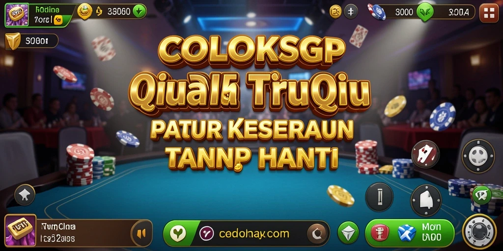 Screenshot gameplay QiuQiu yang menarik dan mendebarkan.