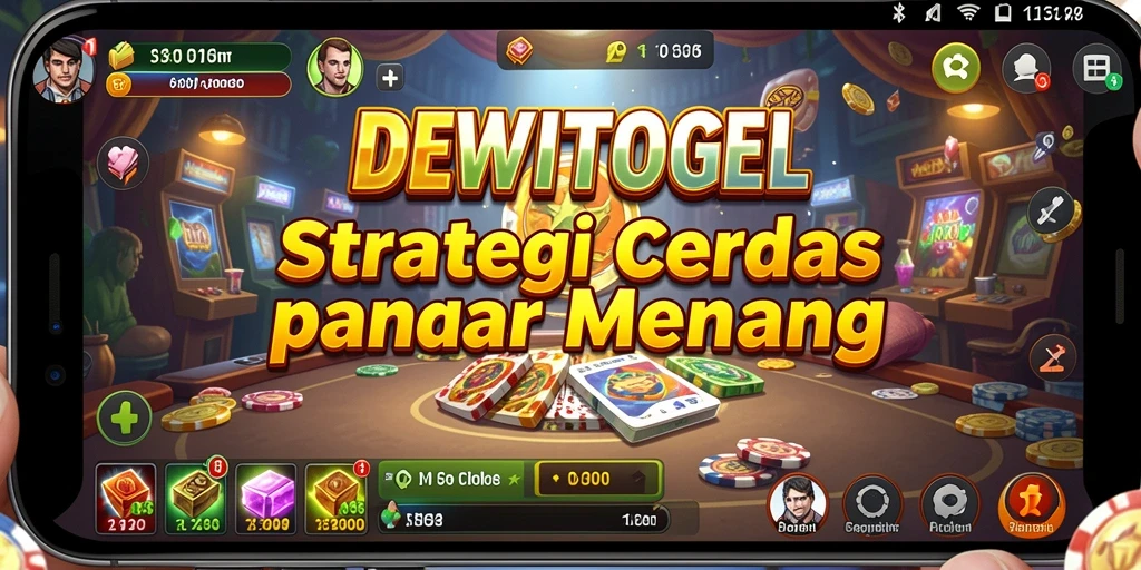 Gameplay seru DEWITOGEL yang menantang strategi pemain.