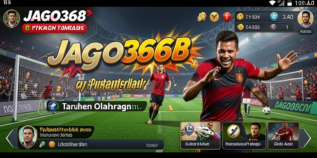 Tampilan menarik dari gameplay JAGO368 dalam taruhan olahraga.