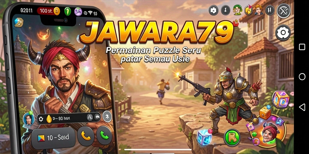 Tangkapan layar gameplay seru dari JAWARA79 yang menampilkan teka-teki menarik.