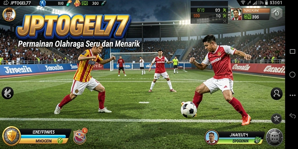 Tampilan gameplay menarik dari <strong>JPTOGEL77</strong> yang membuat olahraga semakin seru.