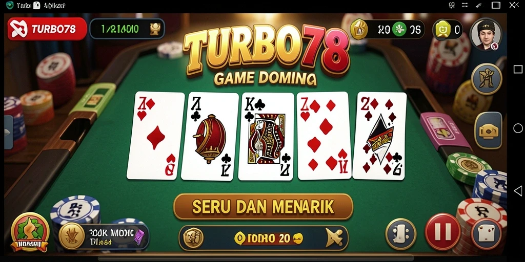 Tampilan gameplay TURBO78 yang memukau dan interaktif.