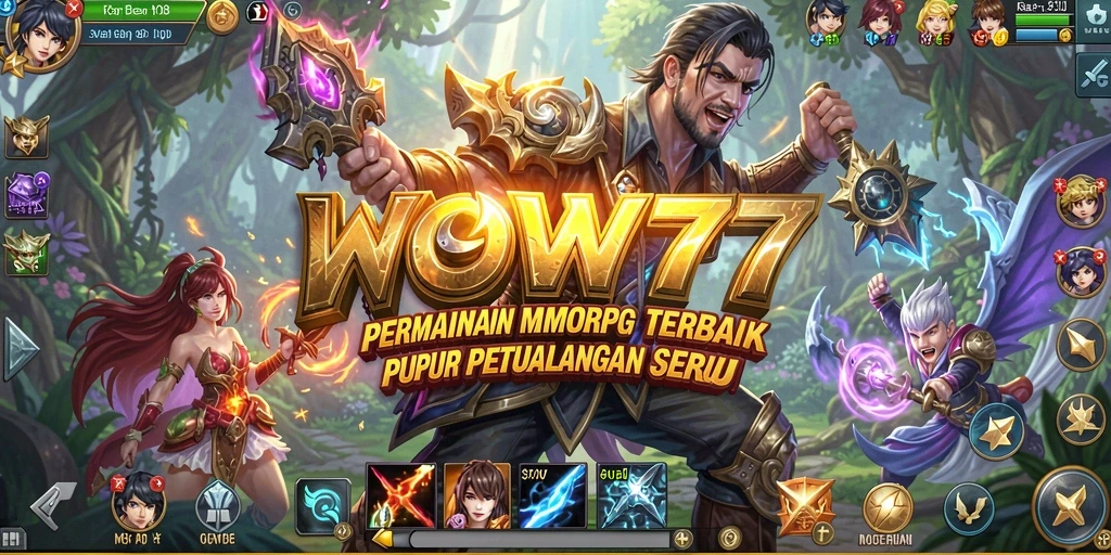 Tampilan gameplay seru dalam WOW77 saat menjelajahi dunia yang menakjubkan.